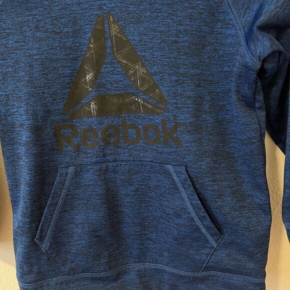 Reebok blue/black Boy Hoodie size XS - Picture 2 of 4